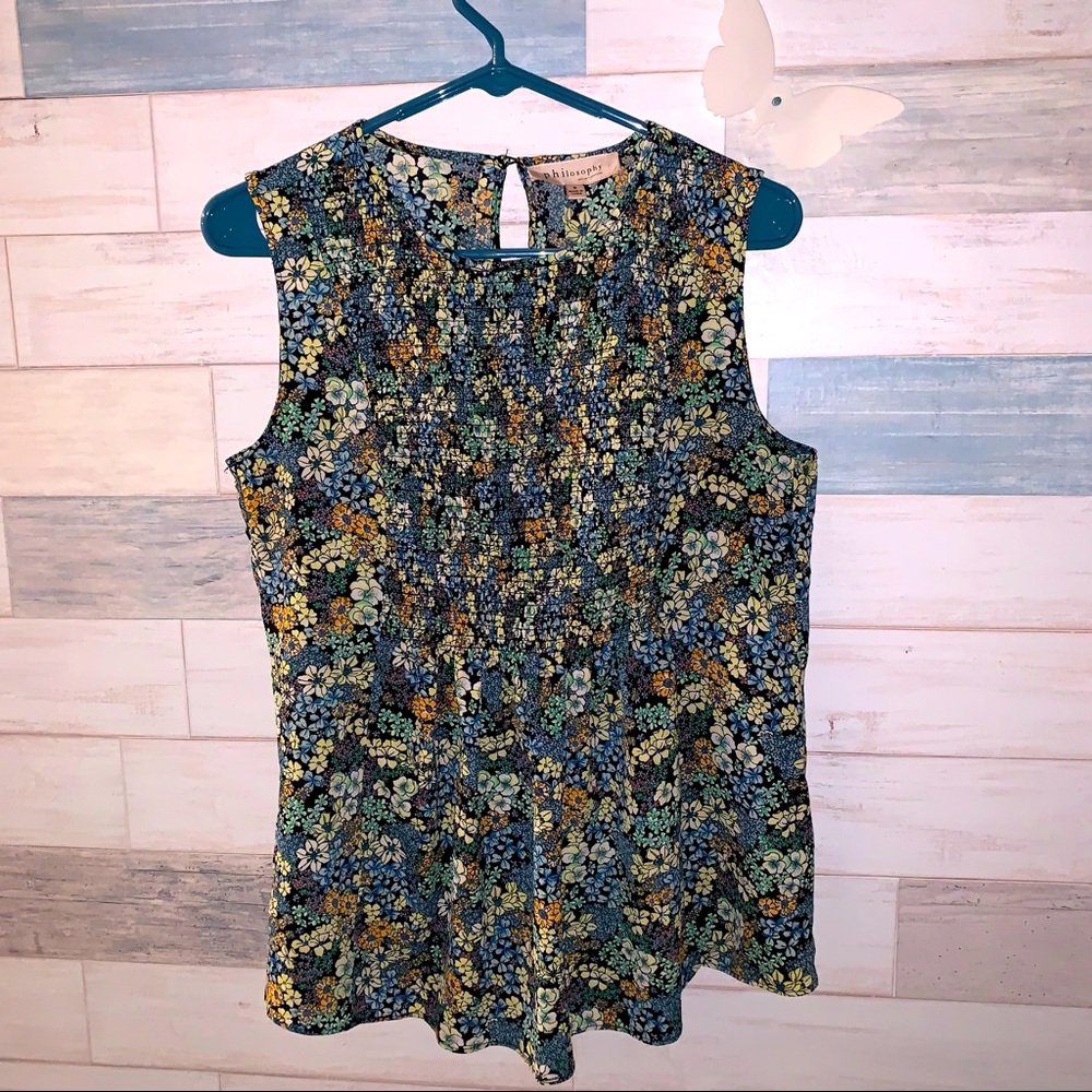 Philosophy Floral Top